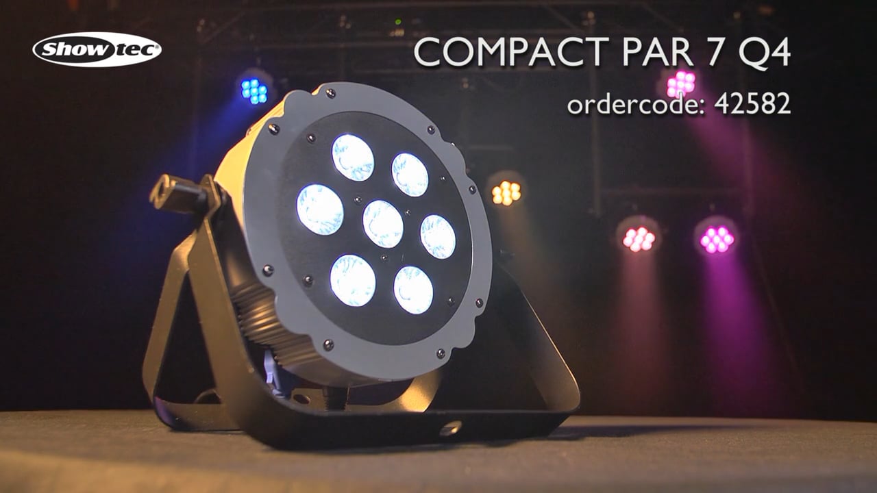 Showtec Compact Par 7 Q4. Ordercode: 42582.