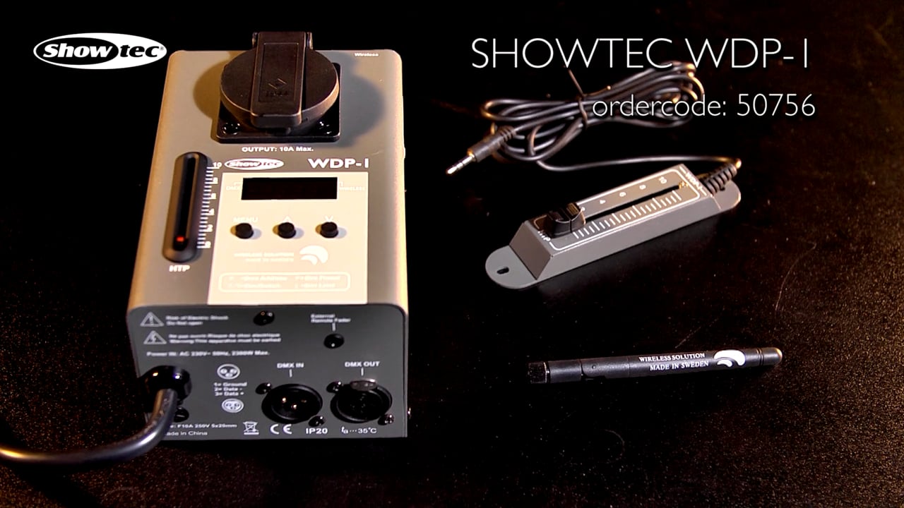 Showtec Single WDP-1. Productcode: 50756.