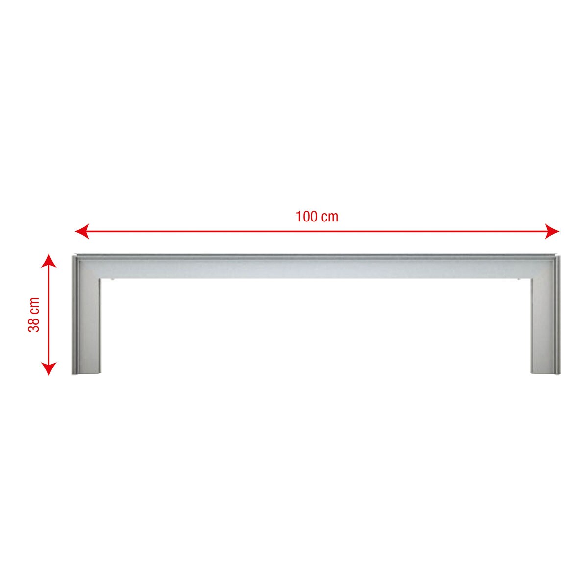 WENTEX® SET Frame - A Module 38x100cm (HxB) WENTEX® SET Frame - A Module 38x100cm (HxB)