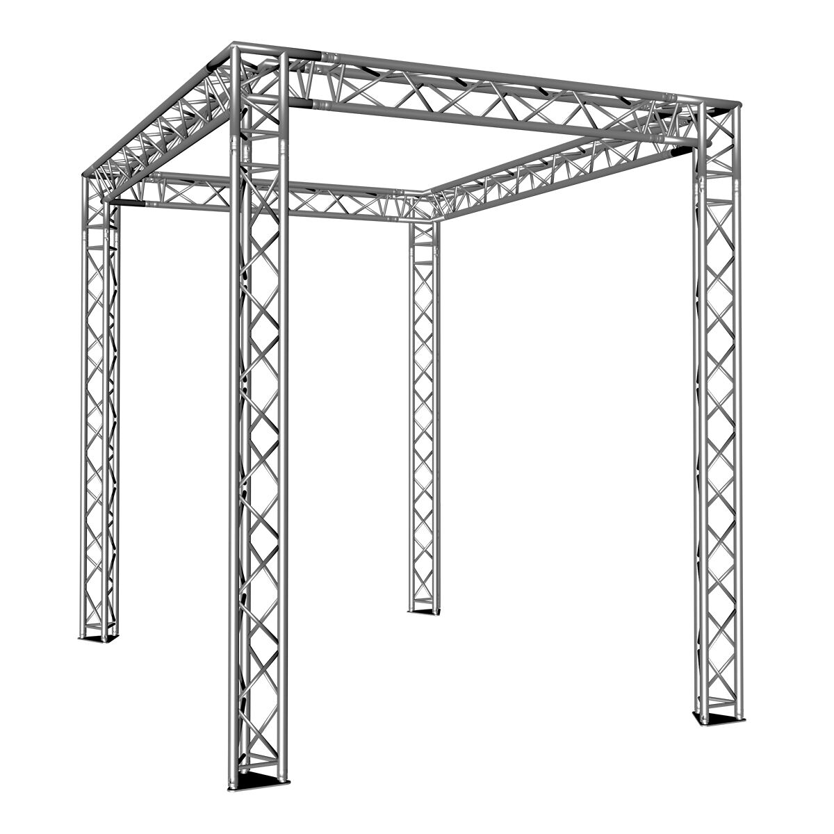 FORTEX FX33 driehoek truss beursstand carré 4x3x3,5 m FORTEX FX33 driehoek truss beursstand carré 4x3x3,5 m