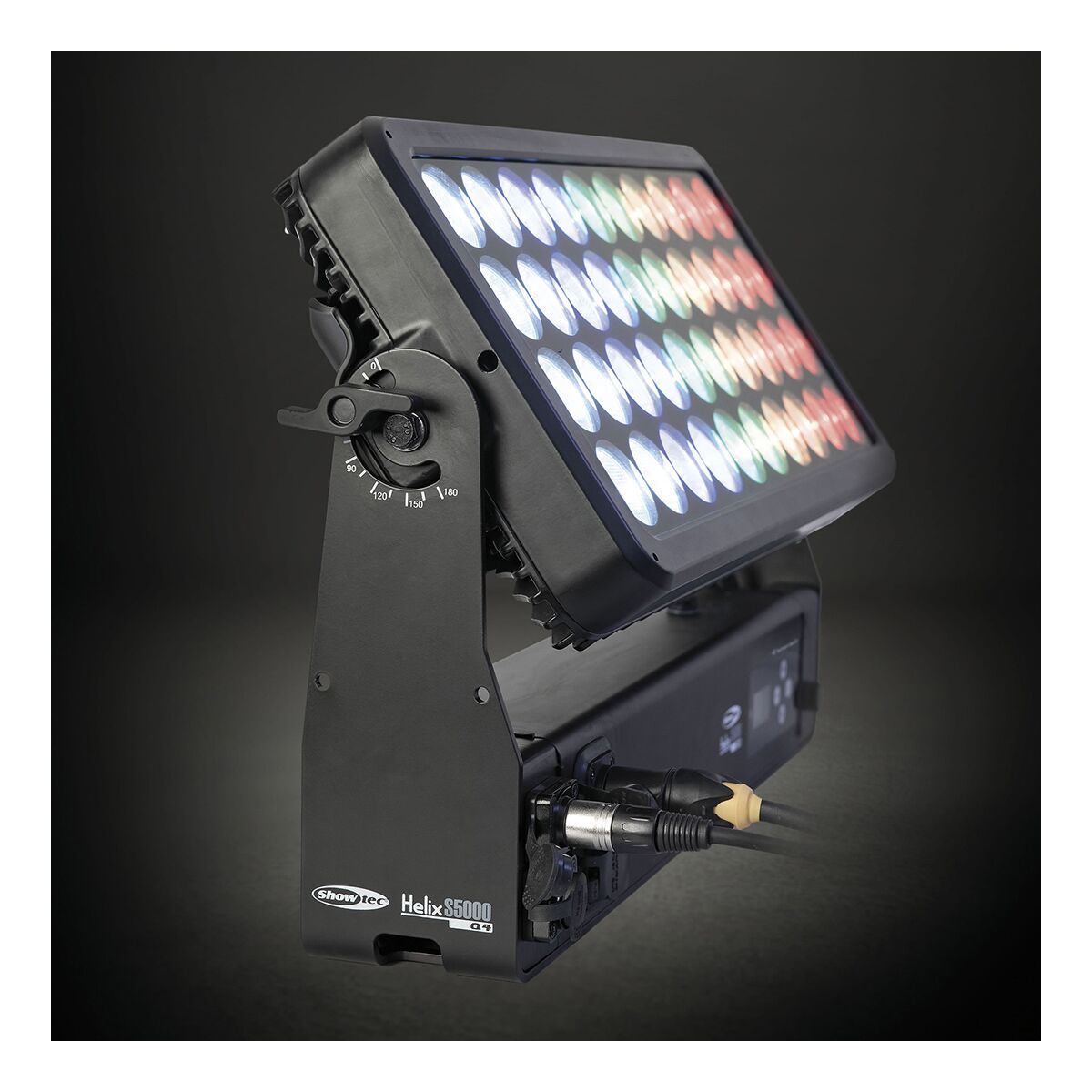 Showtec Helix S5000 Q4 40x 10 W RGBW LED Washer voor buitenlocaties (CRMX & WDMX) Showtec Helix S5000 Q4 40x 10 W RGBW LED Washer voor buitenlocaties (CRMX & WDMX)