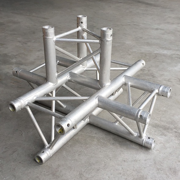 Tweedehands Prolyte H30D-C023 truss driehoek 5-weg apex up horizontaal