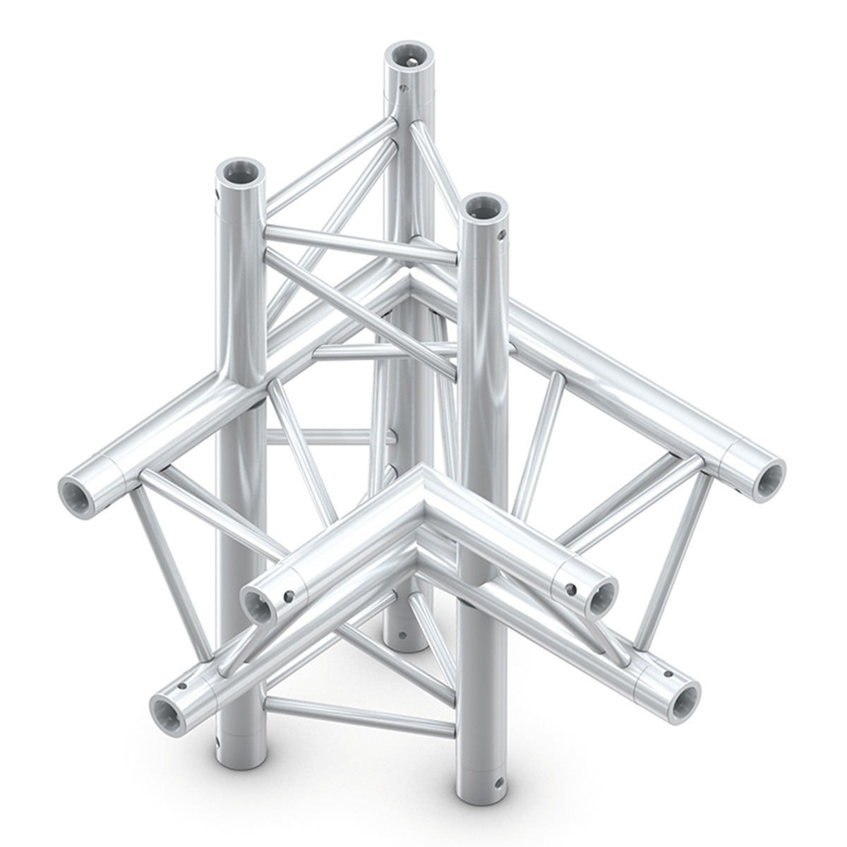Milos ACU44 truss driehoek 4-weg hoek rechts Milos ACU44 truss driehoek 4-weg hoek rechts
