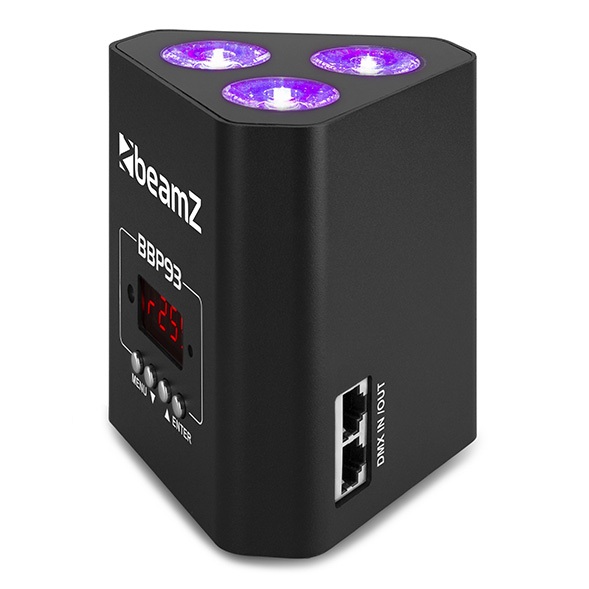 BeamZ BBP93 Accu Truss Par LED 3x 10W RGBW BeamZ BBP93 Accu Truss Par LED 3x 10W RGBW