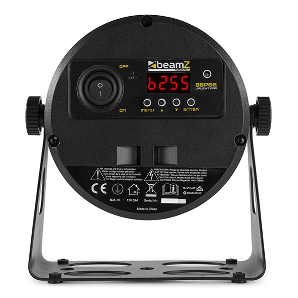BeamZ Professional BBP66 Uplight Par RGBW BeamZ Professional BBP66 Uplight Par RGBW