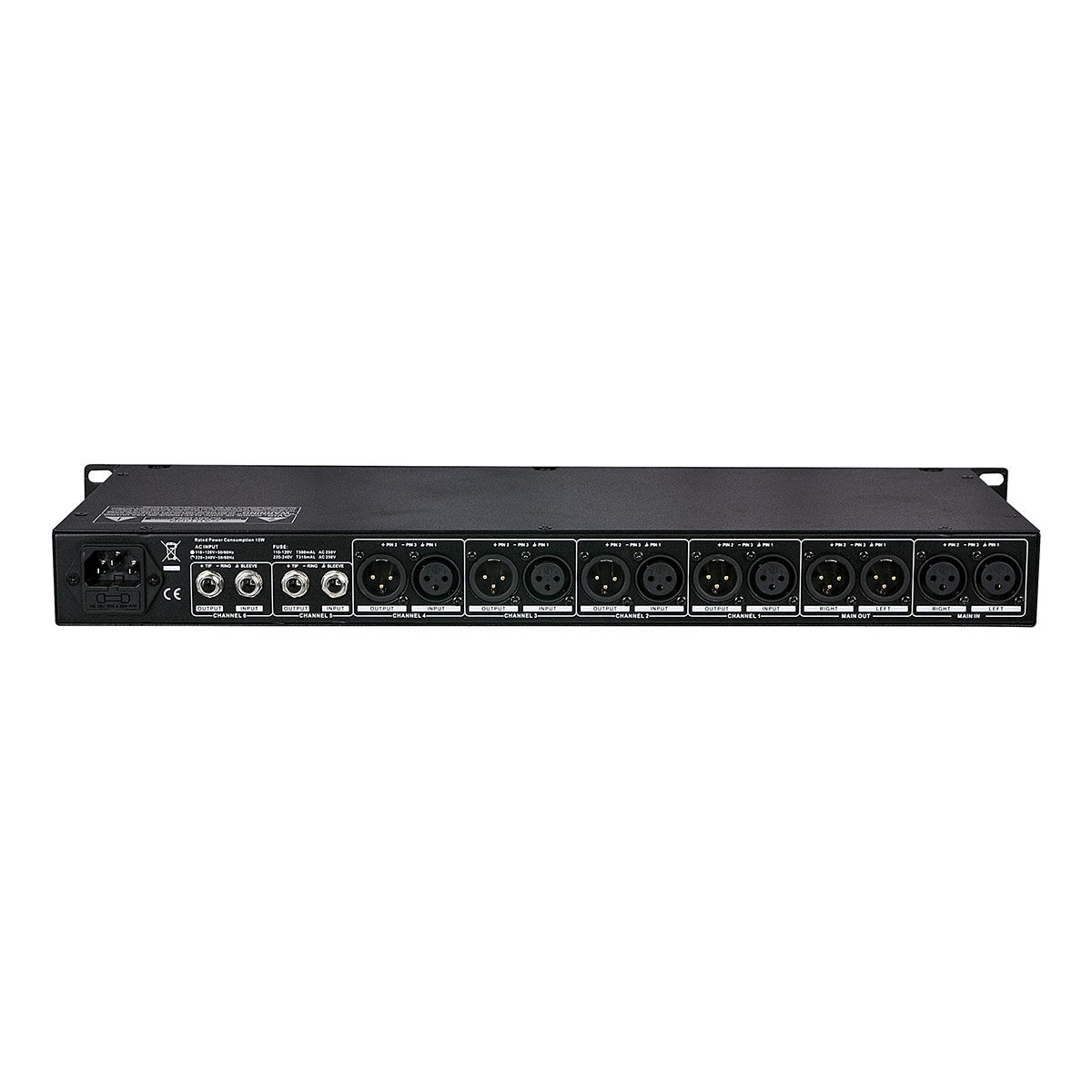 DAP AS-8 Audio splitter en mixer DAP AS-8 Audio splitter en mixer