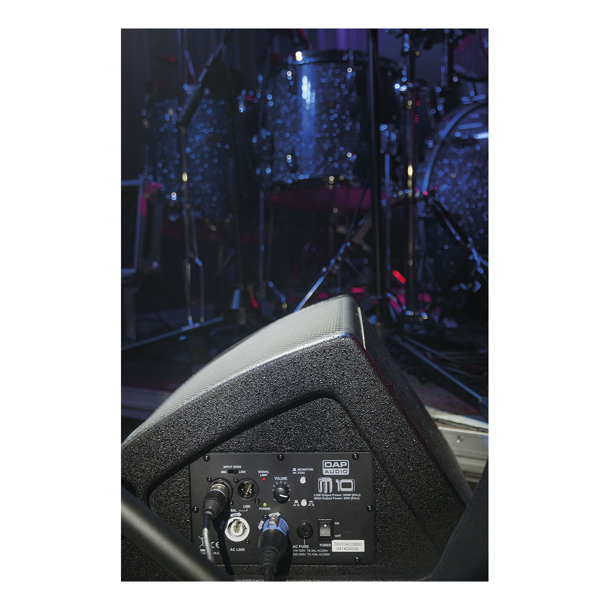 DAP M10 Actieve Monitor speaker - 10 inch 415W DAP M10 Actieve Monitor speaker - 10 inch 415W