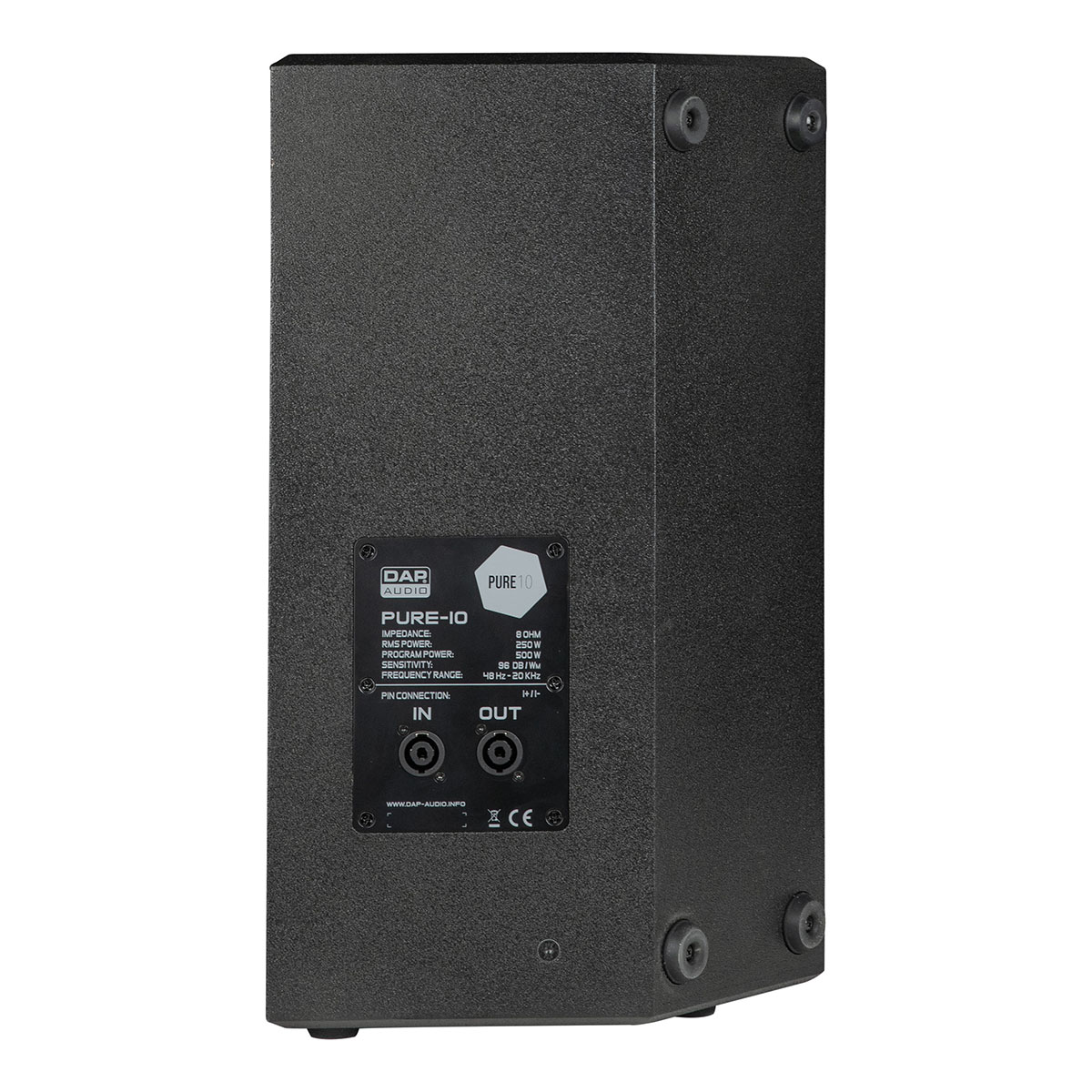 DAP Pure-10 Passieve 2-weg speaker - 10 inch 500W DAP Pure-10 Passieve 2-weg speaker - 10 inch 500W