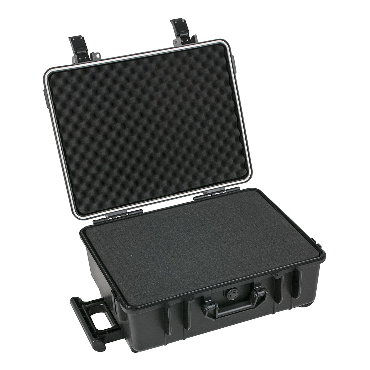 Showgear Daily Case 30 met trolley universele waterdichte robuuste kunststof koffer