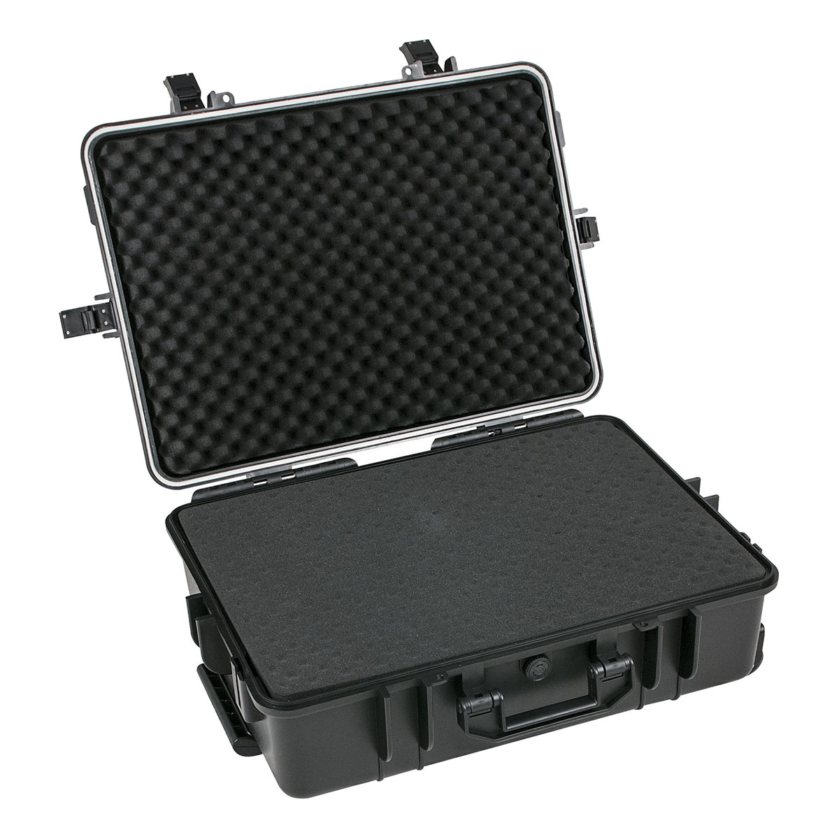 Showgear Daily Case 47 met trolley waterdichte robuuste kunststof koffer