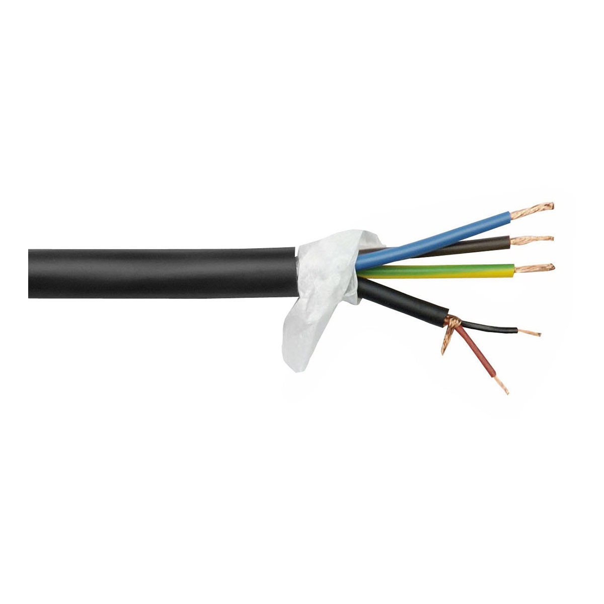 DAP PSC-211 Voeding-/signaalkabel zwart per meter DAP PSC-211 Voeding-/signaalkabel zwart per meter