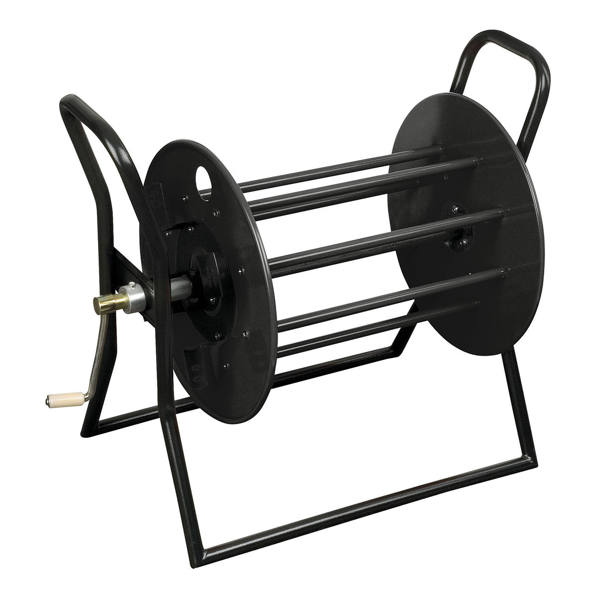 DISCONTINUED - DAP lege kabelhaspel Ø51 cm zwart DISCONTINUED - DAP lege kabelhaspel Ø51 cm zwart