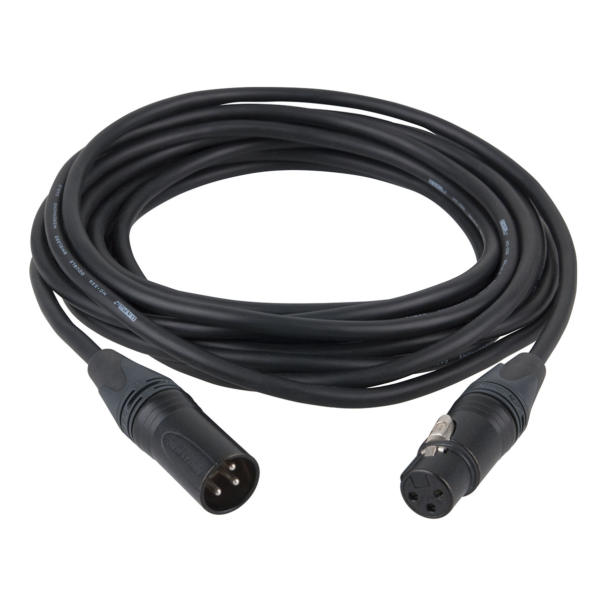 DAP FL72 XLR 3-pin professionele microfoonkabel - 6 m DAP FL72 XLR 3-pin professionele microfoonkabel - 6 m