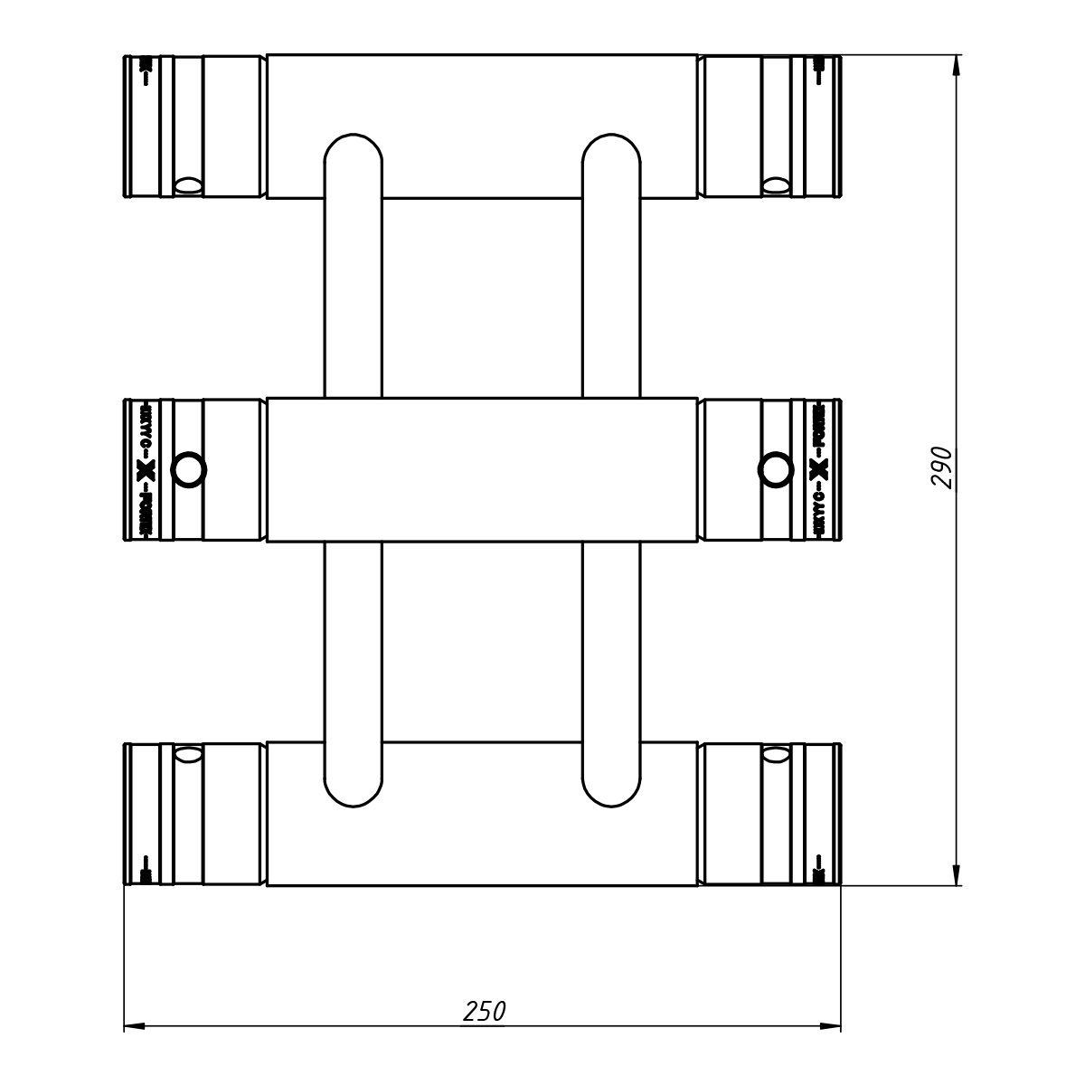 FORTEX FX33 driehoek truss 25 cm FORTEX FX33 driehoek truss 25 cm