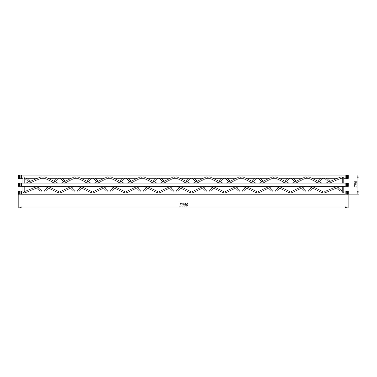FORTEX FX33 driehoek truss 500 cm FORTEX FX33 driehoek truss 500 cm