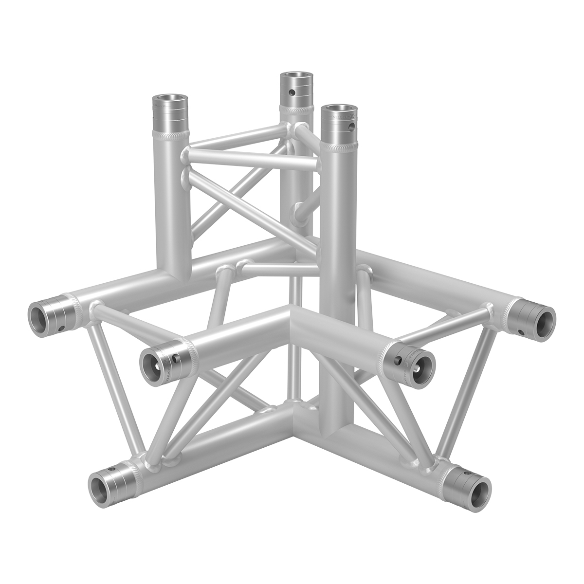 FORTEX FX33-C31 driehoek truss 3-weg 90 graden hoek apex up rechts FORTEX FX33-C31 driehoek truss 3-weg 90 graden hoek apex up rechts