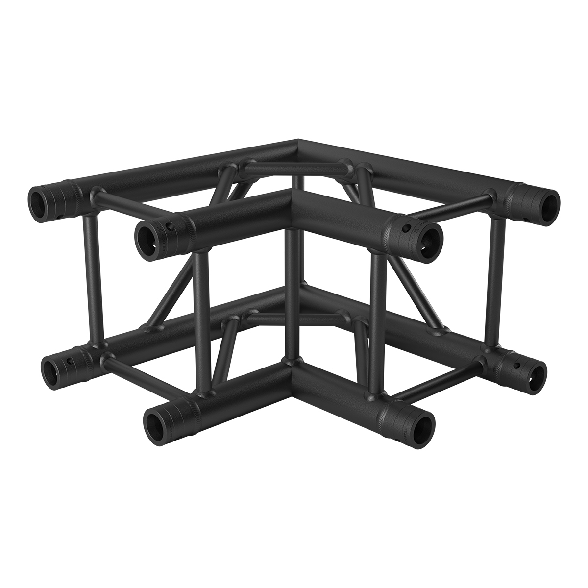 FORTEX FX34-C21 vierkant truss 2-weg 90 graden hoek zwart FORTEX FX34-C21 vierkant truss 2-weg 90 graden hoek zwart
