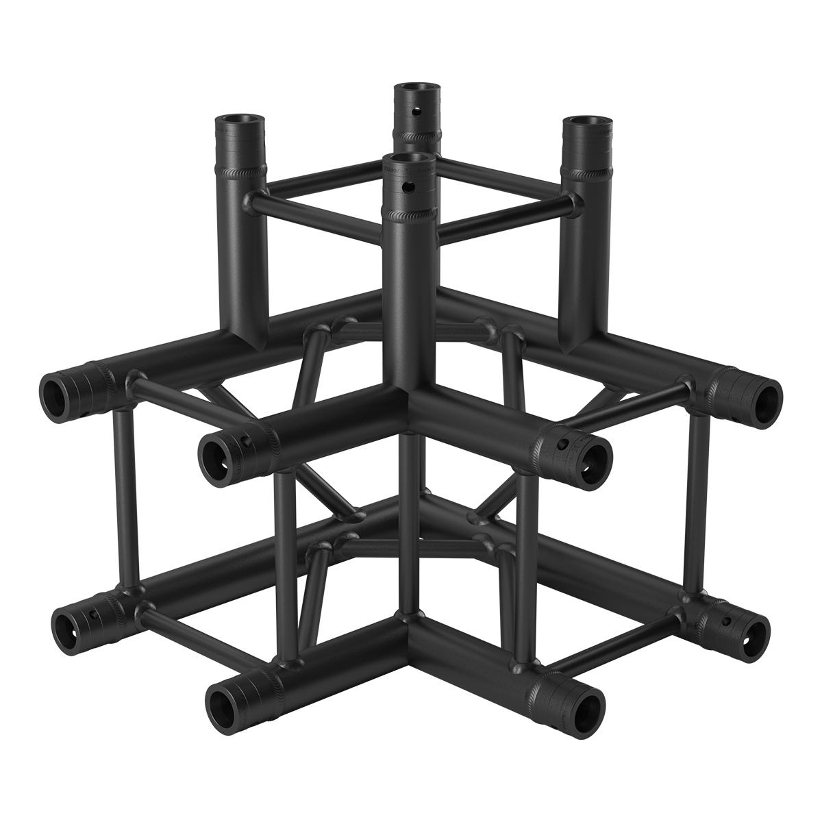 FORTEX FX34-C30 vierkant truss 3-weg 90 graden hoek zwart FORTEX FX34-C30 vierkant truss 3-weg 90 graden hoek zwart