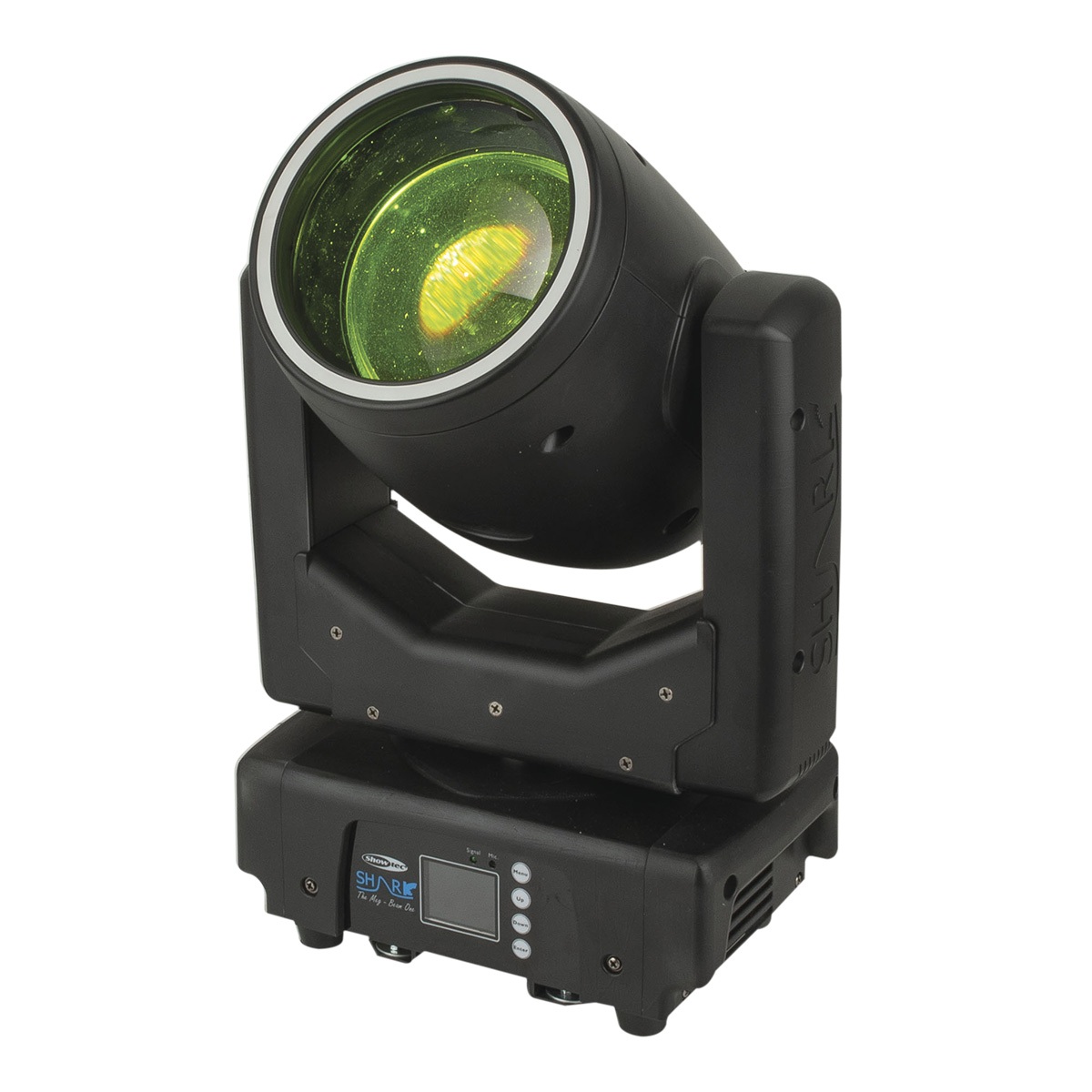Showtec Shark - The Meg - Beam One Compacte 100W LED Beam Moving Head Showtec Shark - The Meg - Beam One Compacte 100W LED Beam Moving Head