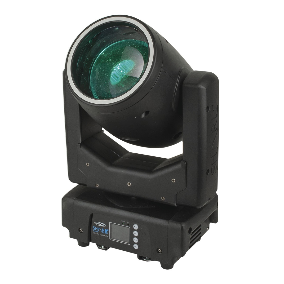 Showtec Shark - The Meg - Beam One Compacte 100W LED Beam Moving Head Showtec Shark - The Meg - Beam One Compacte 100W LED Beam Moving Head