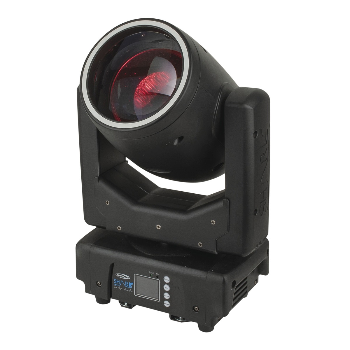 Showtec Shark - The Meg - Beam One Compacte 100W LED Beam Moving Head Showtec Shark - The Meg - Beam One Compacte 100W LED Beam Moving Head