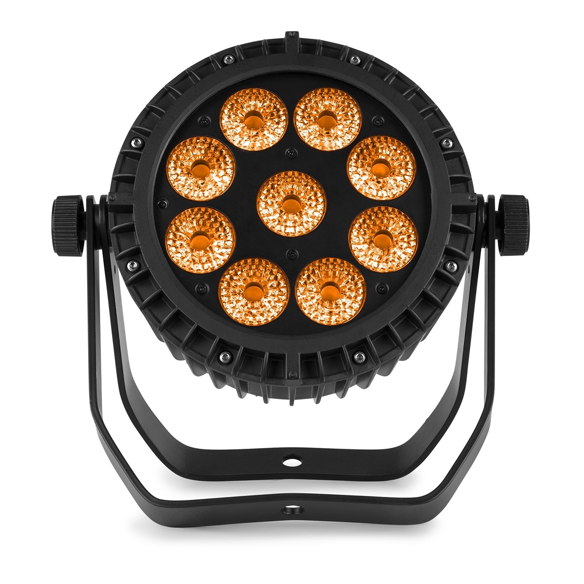 BeamZ WBP912IP aluminium accu LED par RGBAW-UV - 9x 12W BeamZ WBP912IP aluminium accu LED par RGBAW-UV - 9x 12W