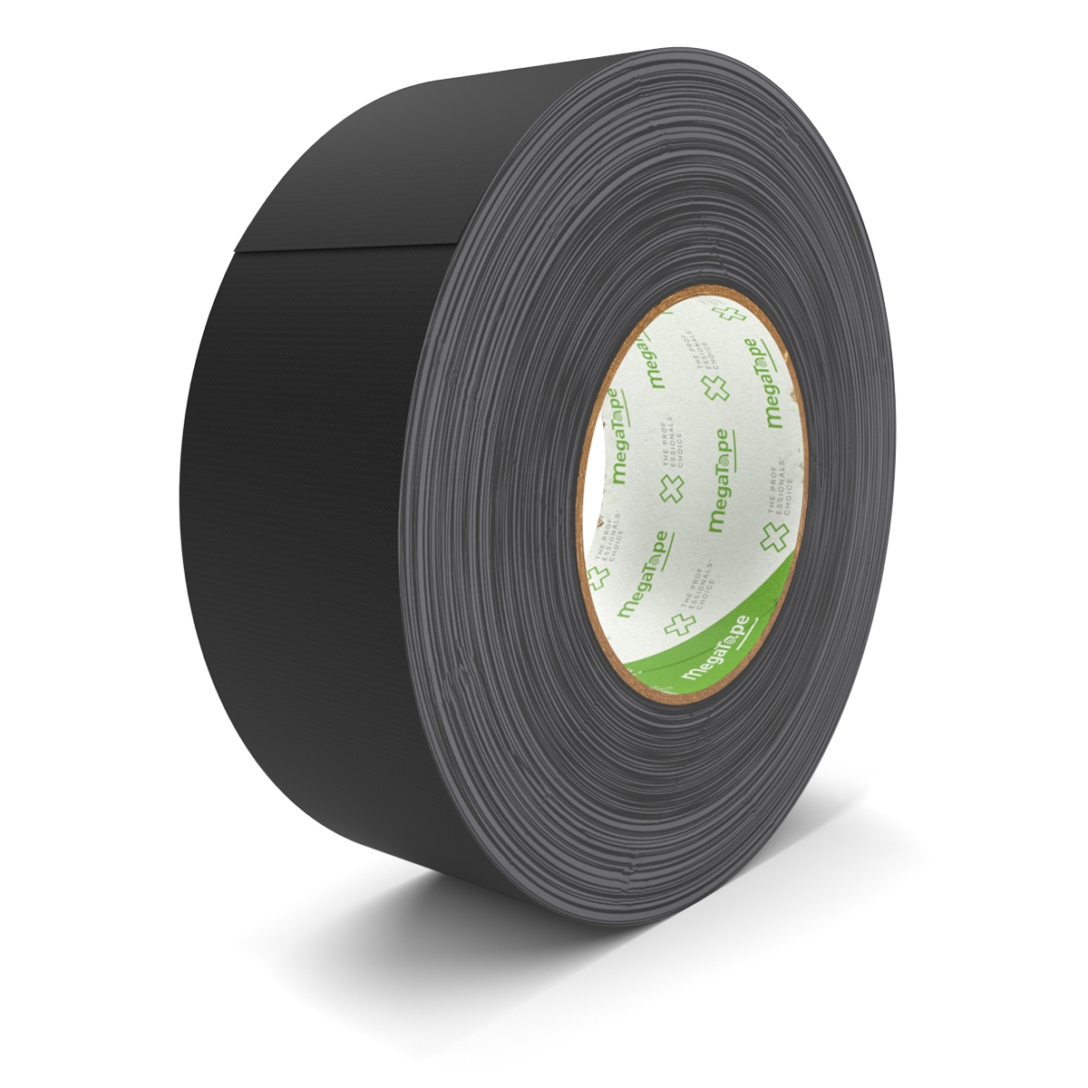 MegaTape UT80 gaffa tape - 50 m op rol 50 mm mat zwart MegaTape UT80 gaffa tape - 50 m op rol 50 mm mat zwart