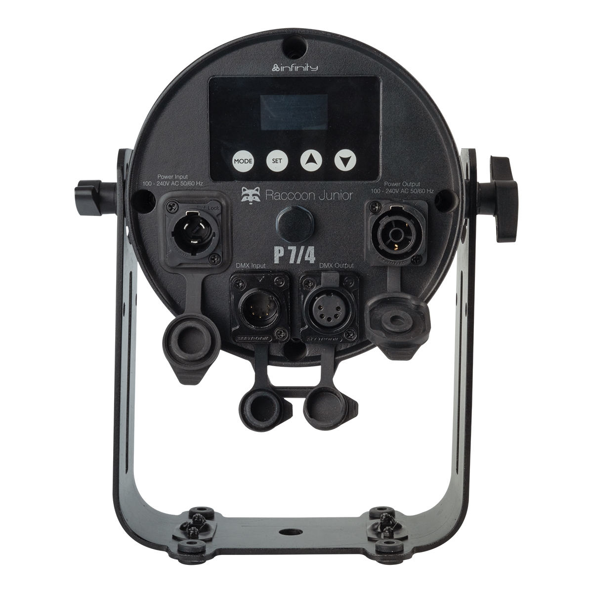 Infinity Raccoon Junior P7/4 Professionele RGBM Par Can Infinity Raccoon Junior P7/4 Professionele RGBM Par Can