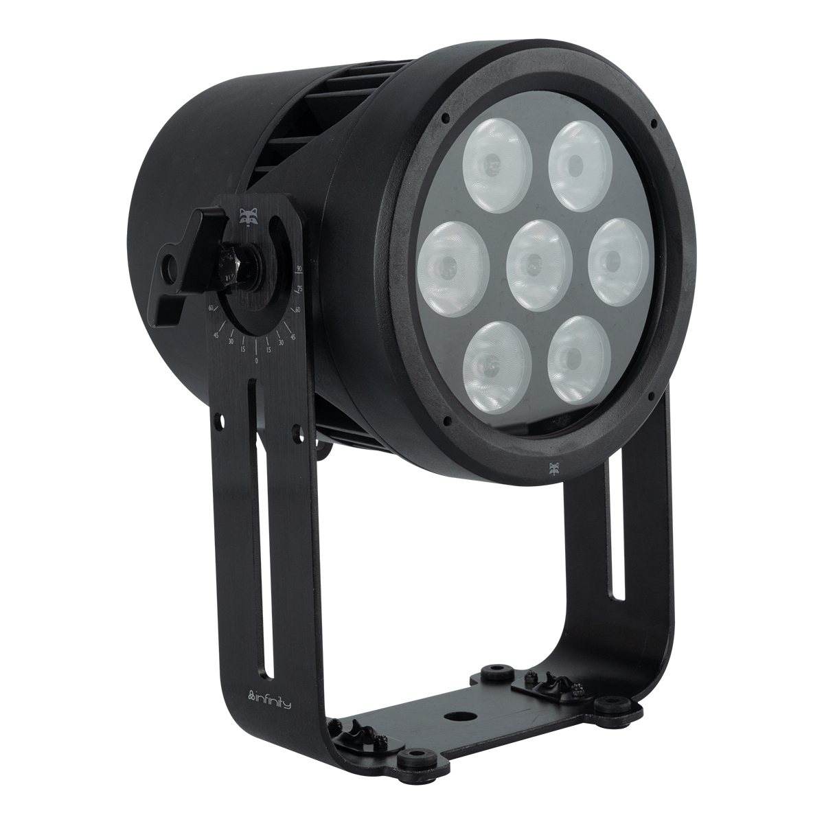 Infinity Raccoon Junior P7/4 Professionele RGBM Par Can Infinity Raccoon Junior P7/4 Professionele RGBM Par Can