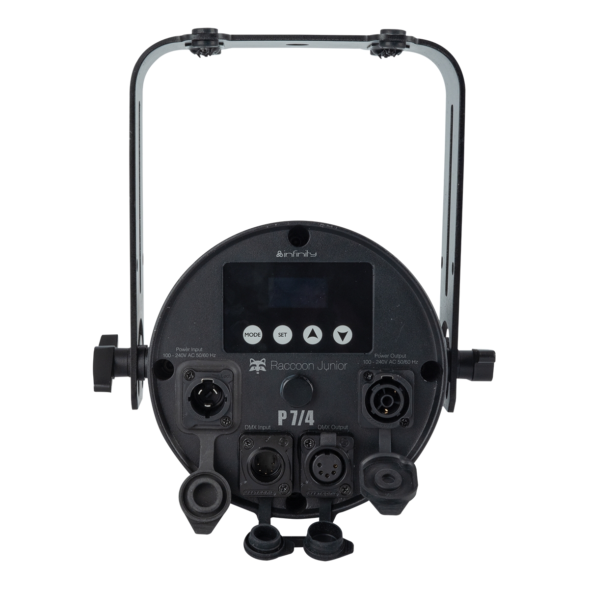 Infinity Raccoon Junior P7/4 Professionele RGBM Par Can Infinity Raccoon Junior P7/4 Professionele RGBM Par Can