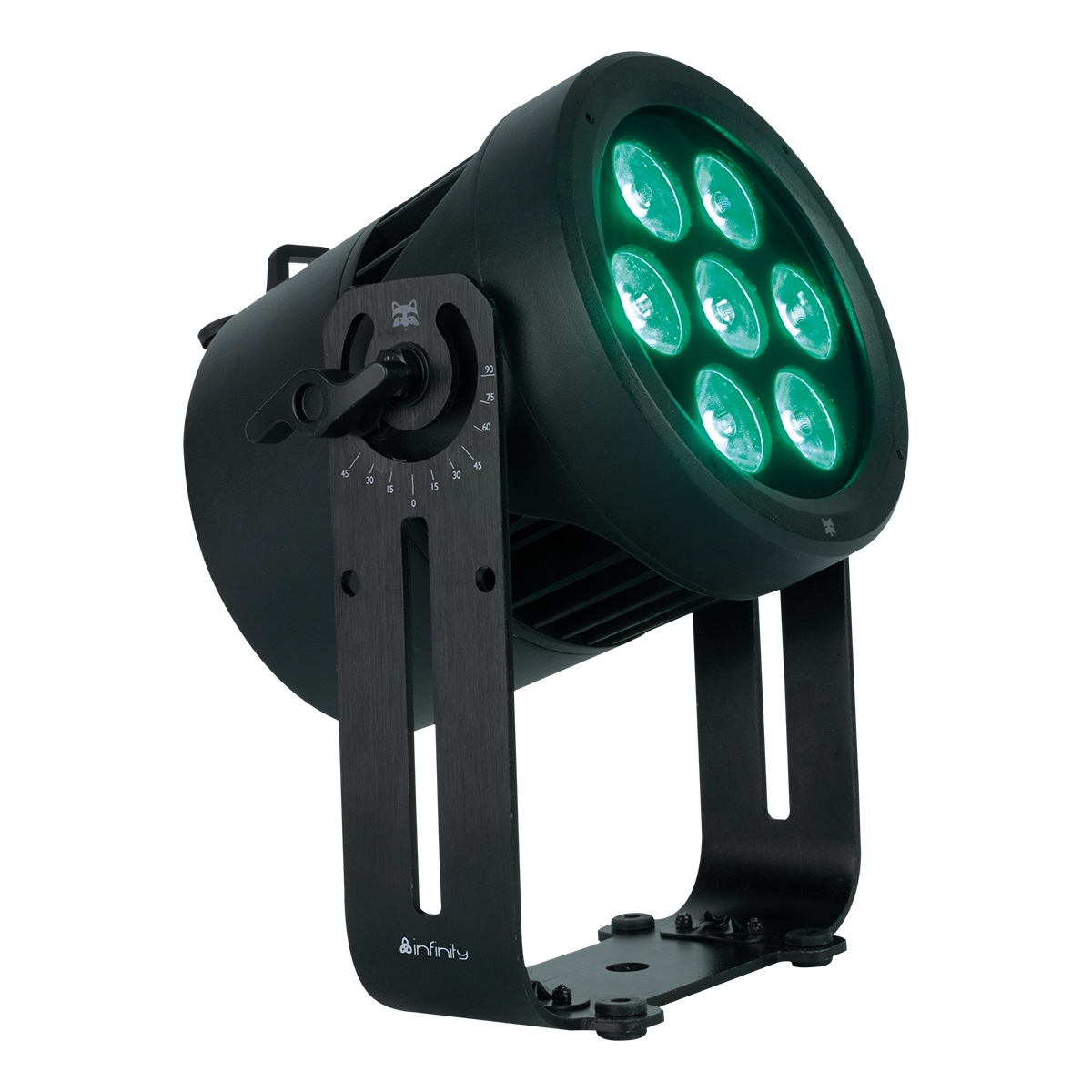 Infinity Raccoon Junior P7/4 Professionele RGBM Par Can Infinity Raccoon Junior P7/4 Professionele RGBM Par Can