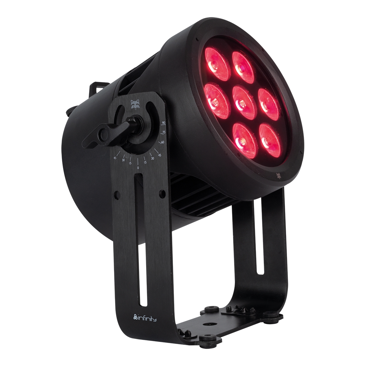 Infinity Raccoon Junior P7/4 Professionele RGBM Par Can Infinity Raccoon Junior P7/4 Professionele RGBM Par Can