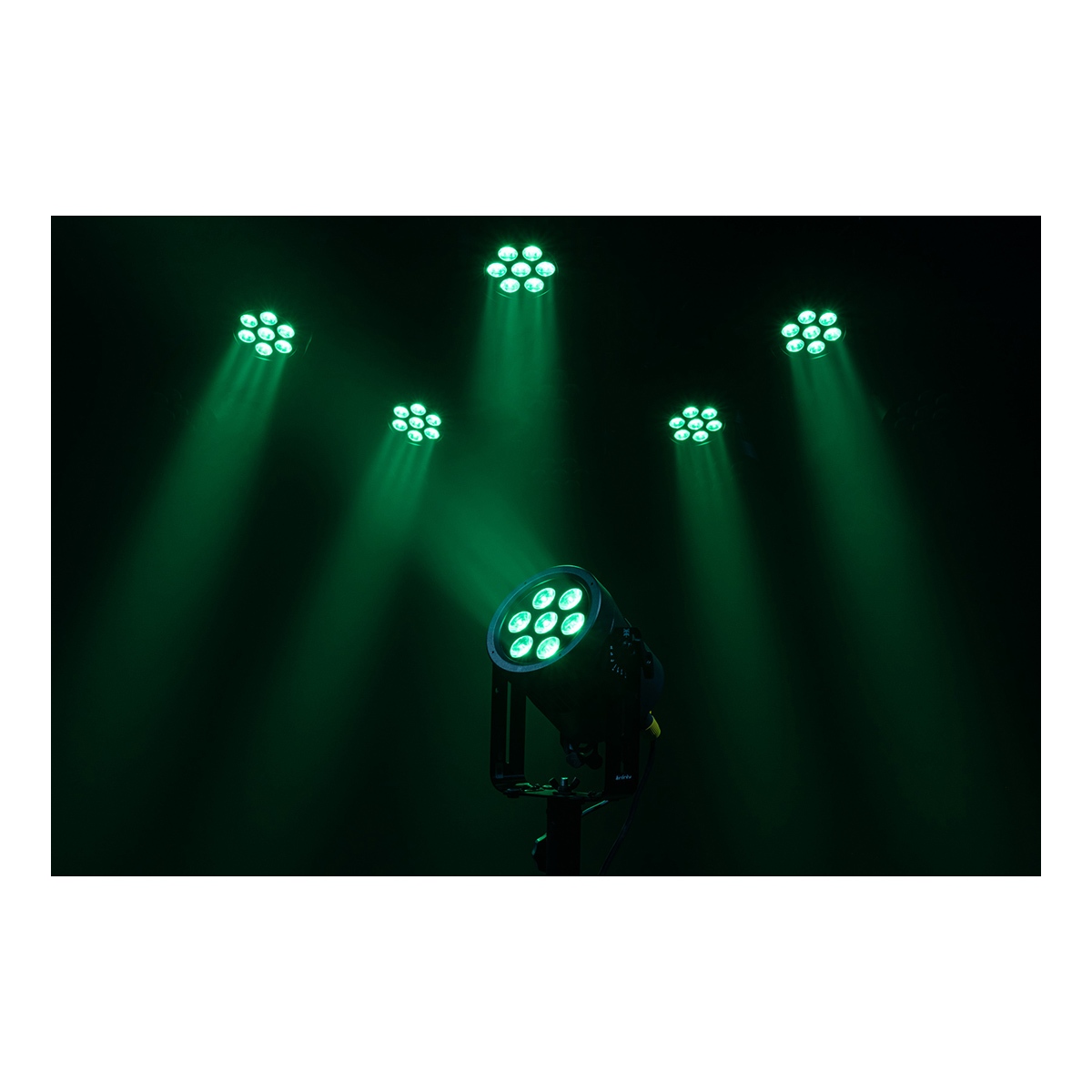 Infinity Raccoon Junior P7/4 Professionele RGBM Par Can Infinity Raccoon Junior P7/4 Professionele RGBM Par Can