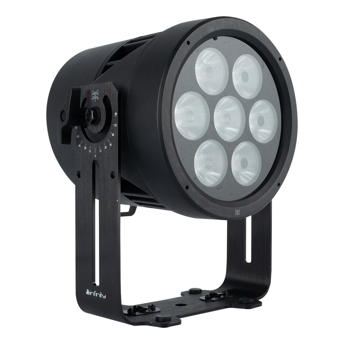 Infinity Raccoon P7/7 Professionele RGBCALDB Par Can - IP65 Infinity Raccoon P7/7 Professionele RGBCALDB Par Can - IP65