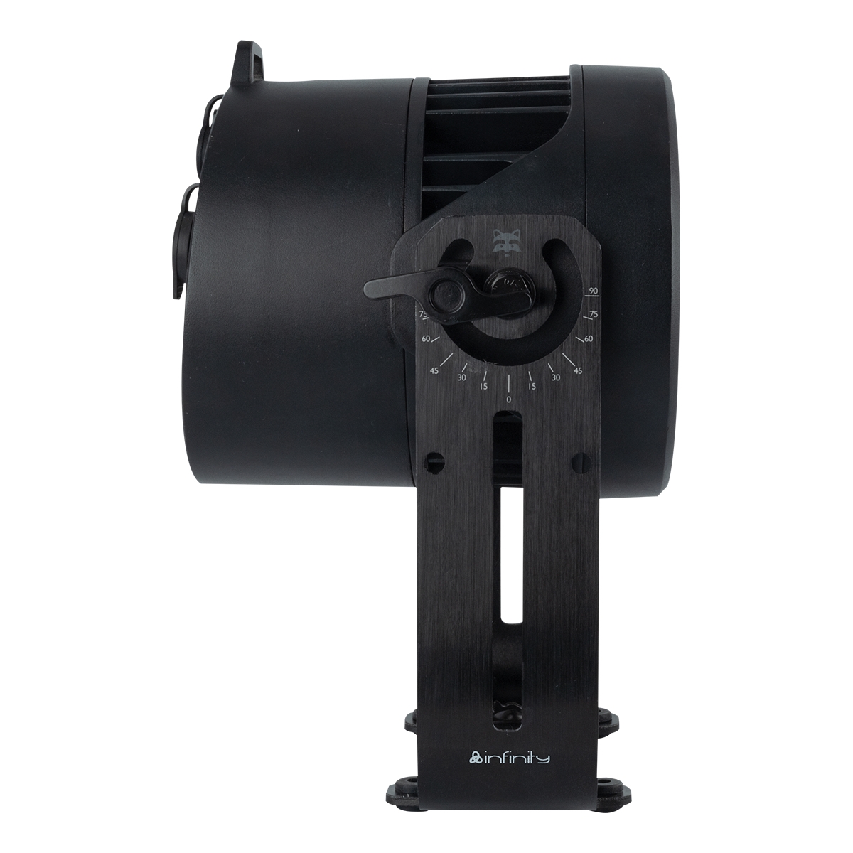 Infinity Raccoon Junior P4/7 Professionele RGBCALDB Par Can - IP65 Infinity Raccoon Junior P4/7 Professionele RGBCALDB Par Can - IP65