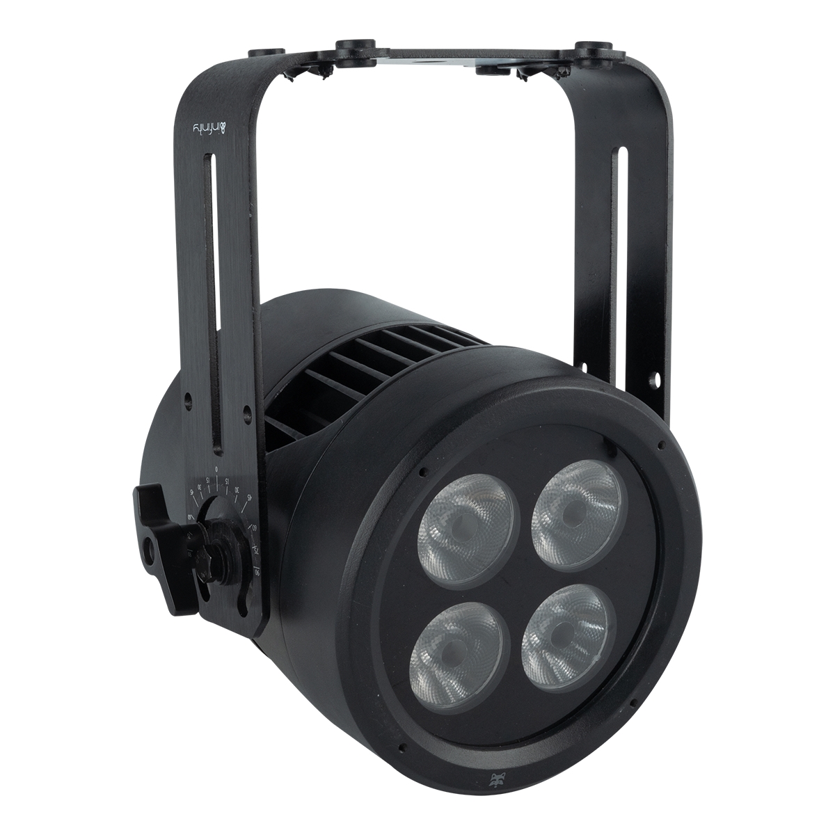 Infinity Raccoon Junior P4/7 Professionele RGBCALDB Par Can - IP65 Infinity Raccoon Junior P4/7 Professionele RGBCALDB Par Can - IP65