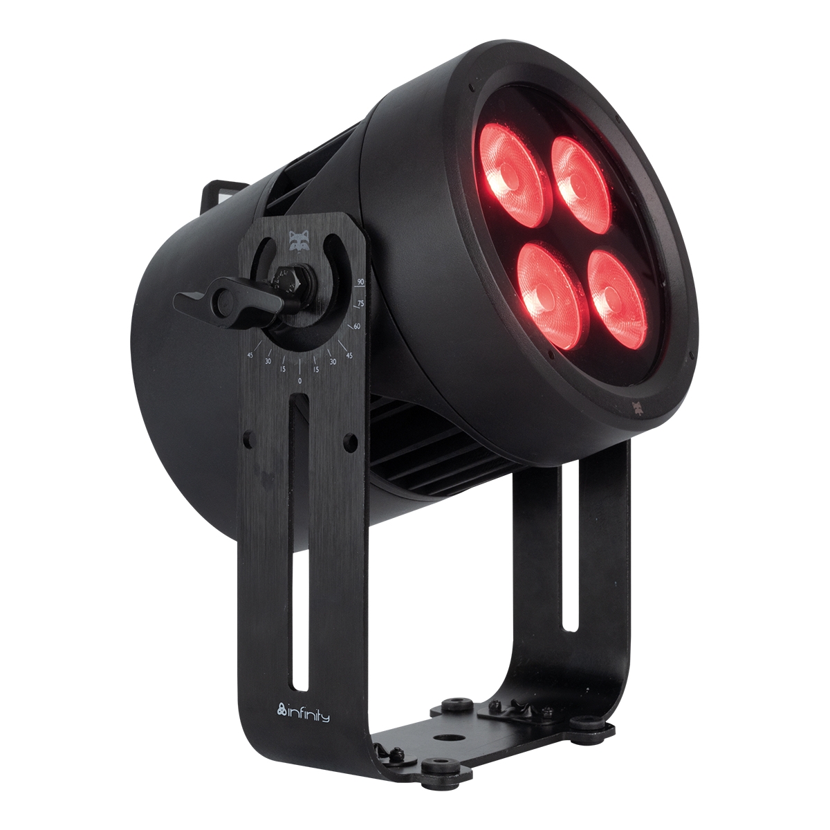 Infinity Raccoon Junior P4/7 Professionele RGBCALDB Par Can - IP65 Infinity Raccoon Junior P4/7 Professionele RGBCALDB Par Can - IP65