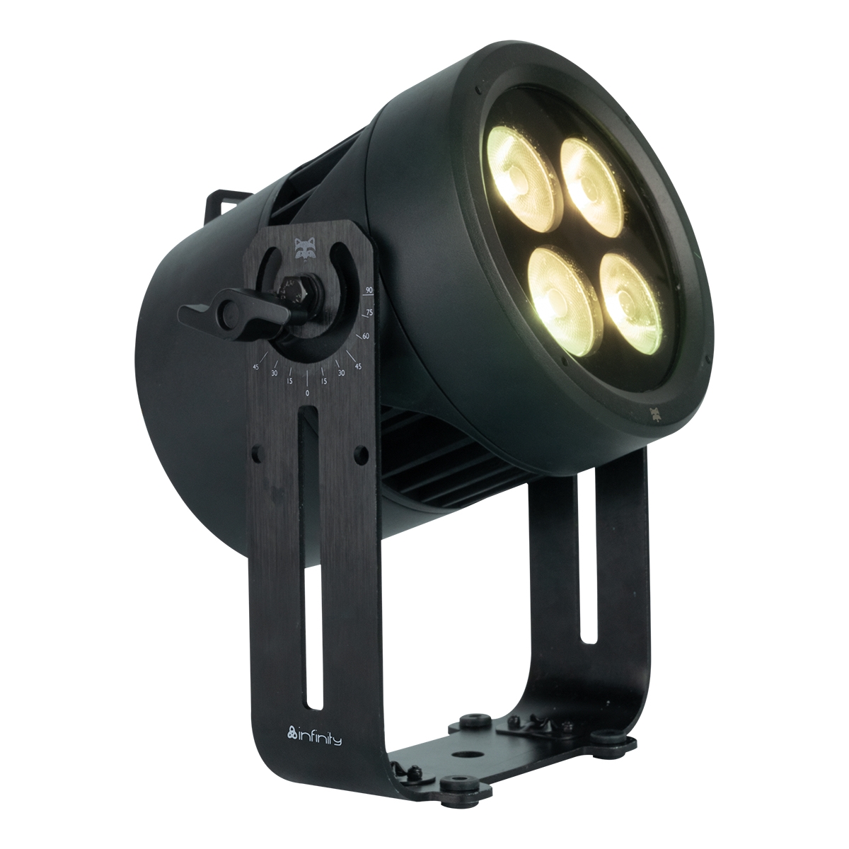 Infinity Raccoon Junior P4/7 Professionele RGBCALDB Par Can - IP65 Infinity Raccoon Junior P4/7 Professionele RGBCALDB Par Can - IP65