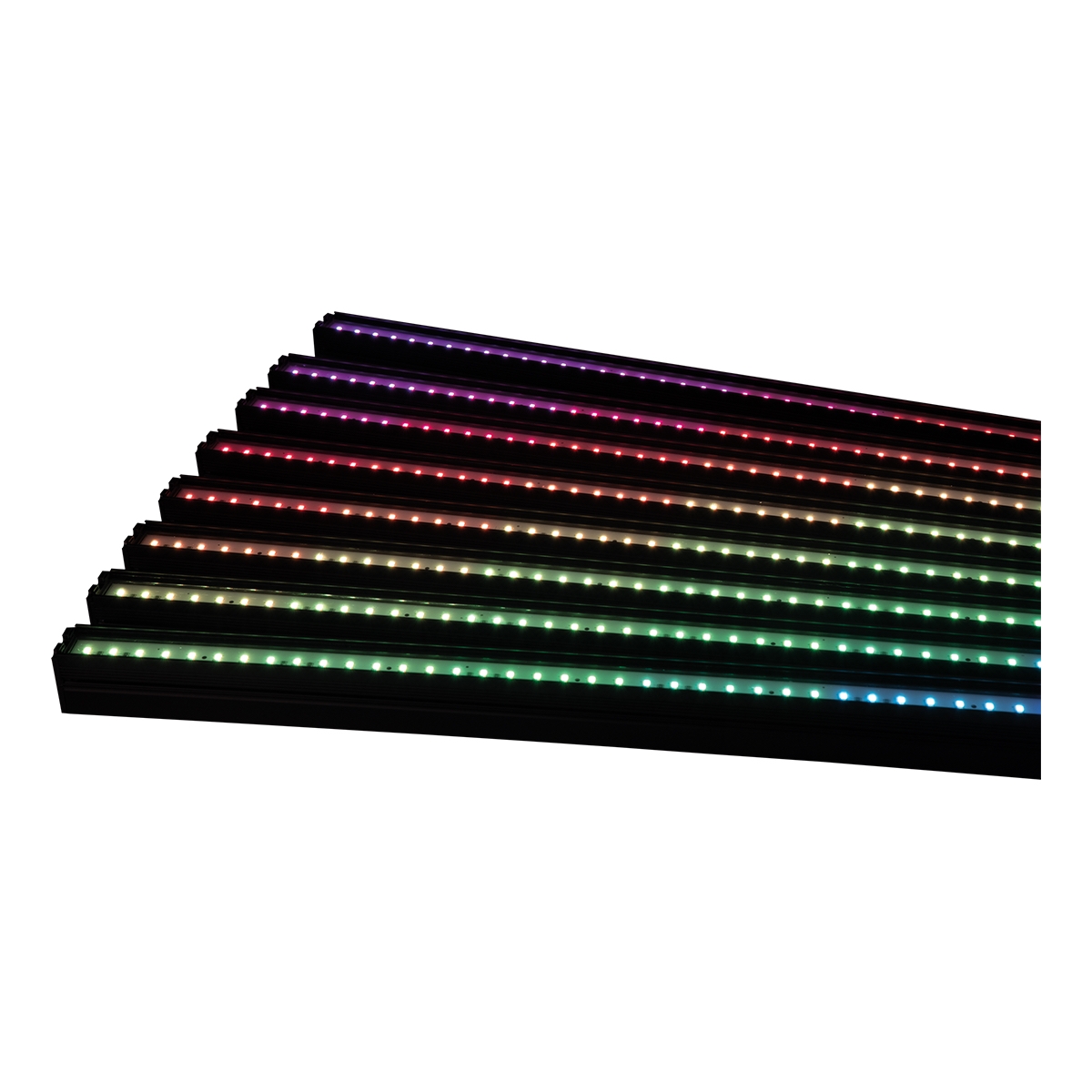 Showtec Octostrip FLEX Set - 1 m Set met 8x 27 W Octostrips + controller Showtec Octostrip FLEX Set - 1 m Set met 8x 27 W Octostrips + controller