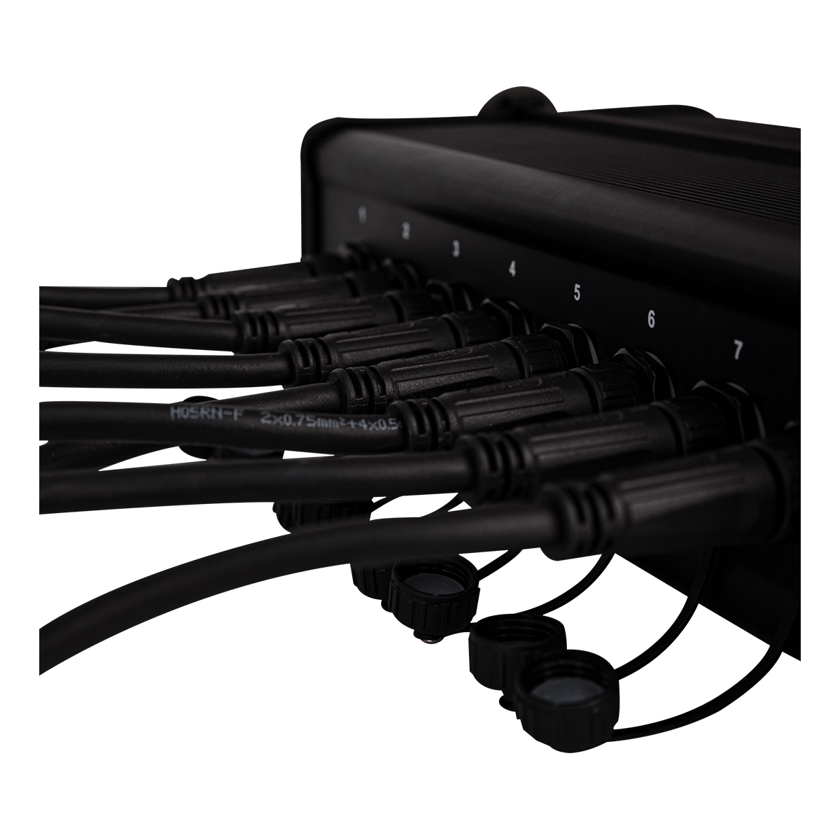 Showtec Octostrip FLEX Set - 1 m Set met 8x 27 W Octostrips + controller Showtec Octostrip FLEX Set - 1 m Set met 8x 27 W Octostrips + controller