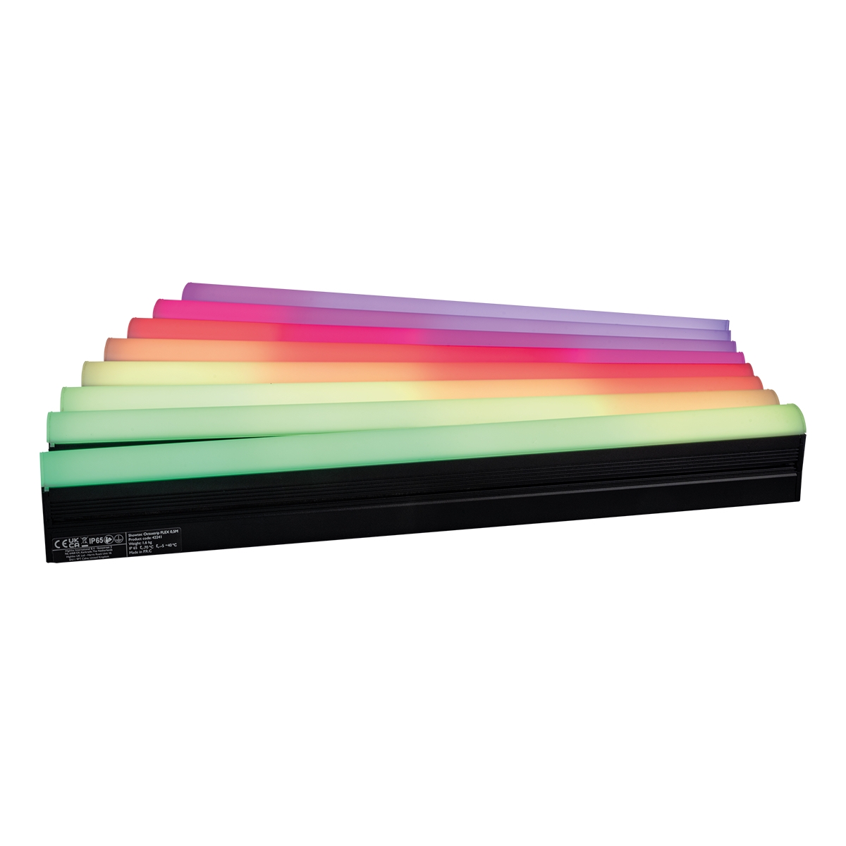 Showtec Octostrip FLEX Set - 0.5 m Set met 8x 14 W Octostrips + controller Showtec Octostrip FLEX Set - 0.5 m Set met 8x 14 W Octostrips + controller