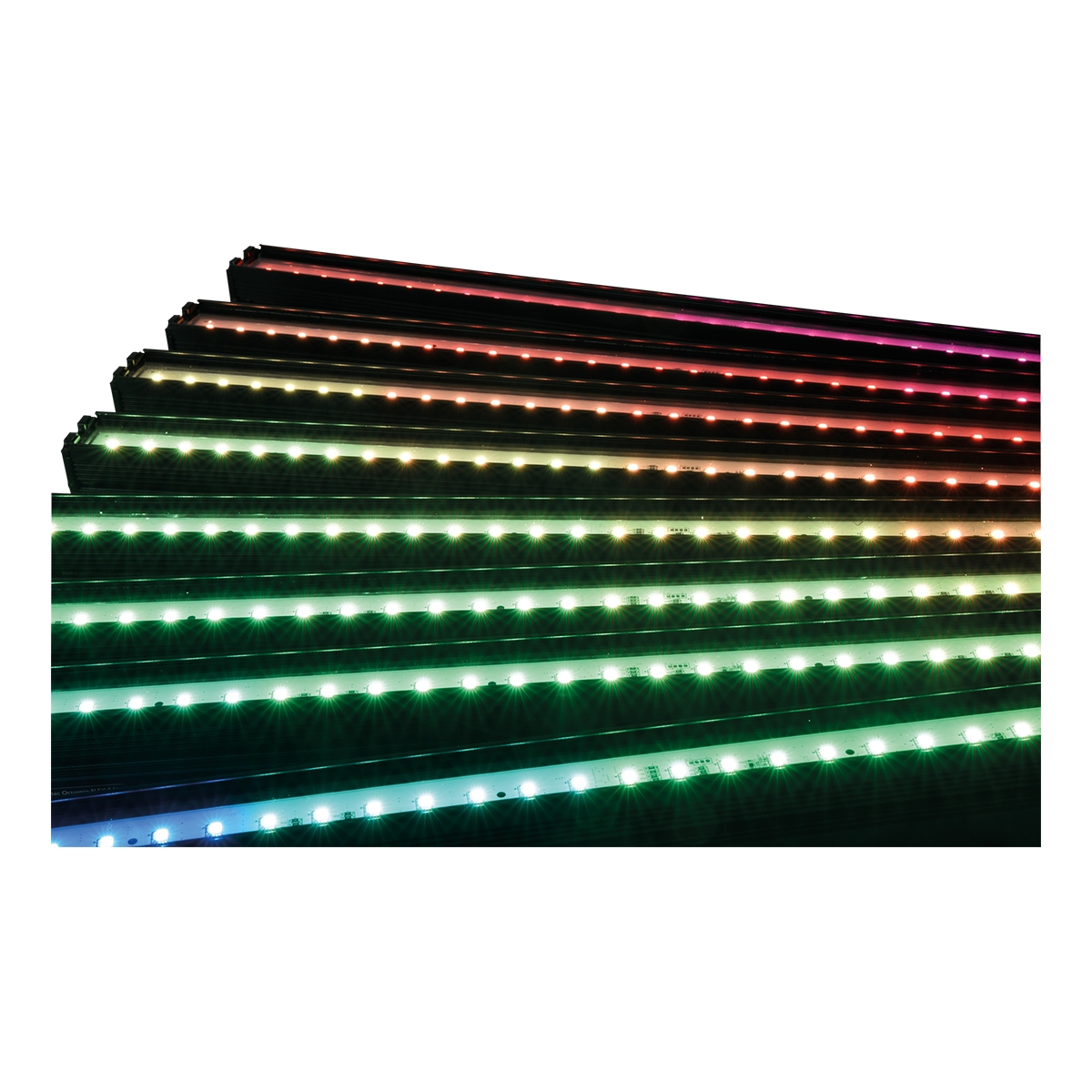 Showtec Octostrip FLEX Set - 0.5 m Set met 8x 14 W Octostrips + controller Showtec Octostrip FLEX Set - 0.5 m Set met 8x 14 W Octostrips + controller