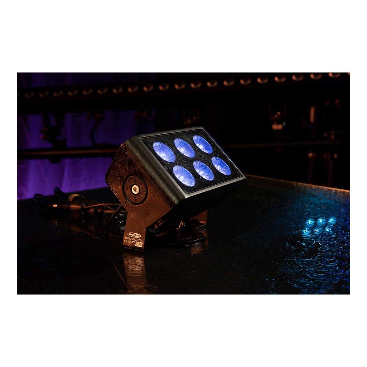 Showtec Cameleon Flood 6 Q6 Tour 6x 10 W RGBWA-UV LED Flood - Power Pro True Showtec Cameleon Flood 6 Q6 Tour 6x 10 W RGBWA-UV LED Flood - Power Pro True
