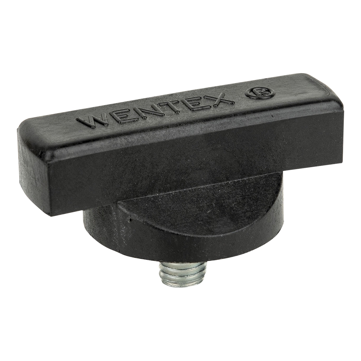WENTEX® Rotary Knob for Drape Support M10 x 12 mm - zwart
