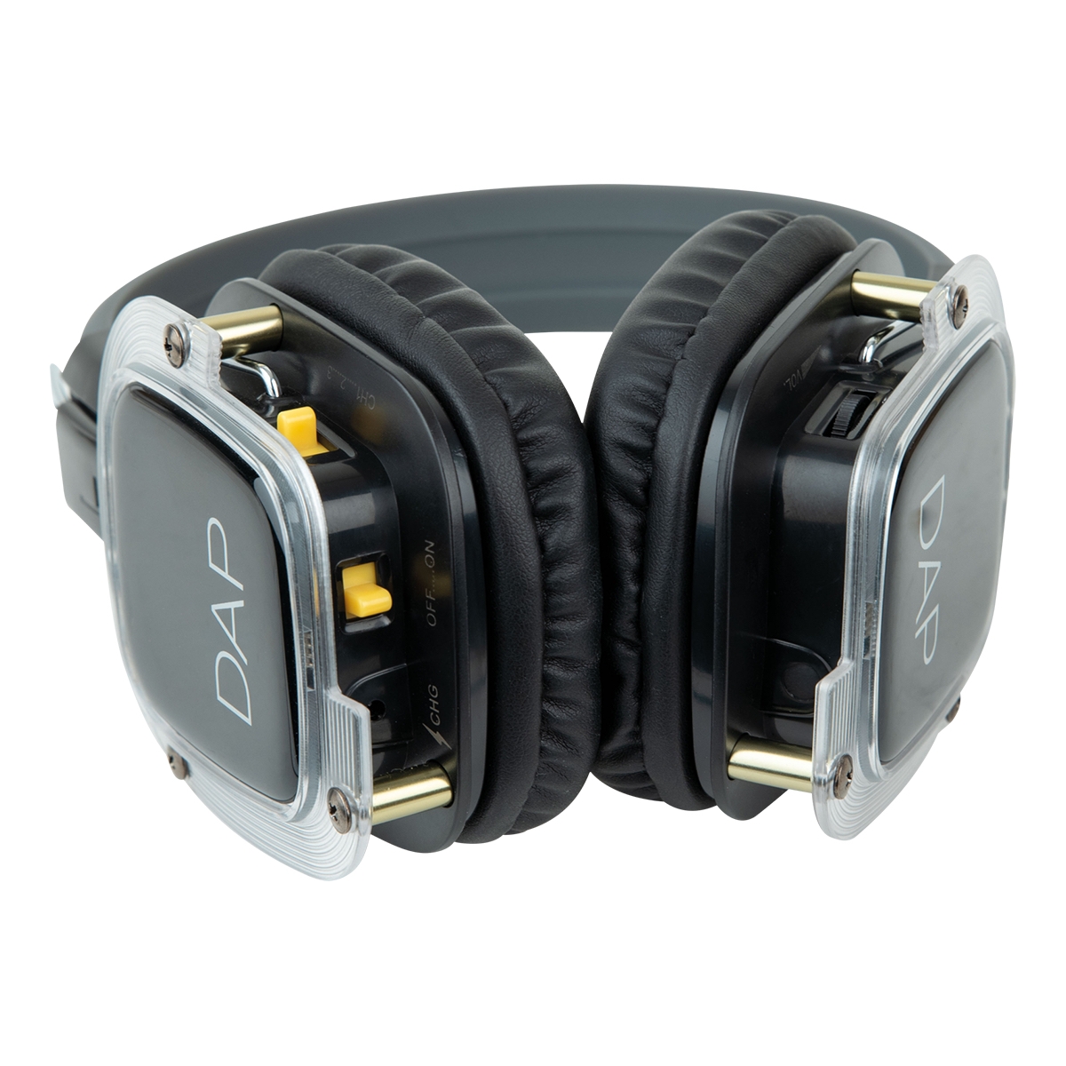 DAP Silent Disco Headphones 3 Kanalen DAP Silent Disco Headphones 3 Kanalen