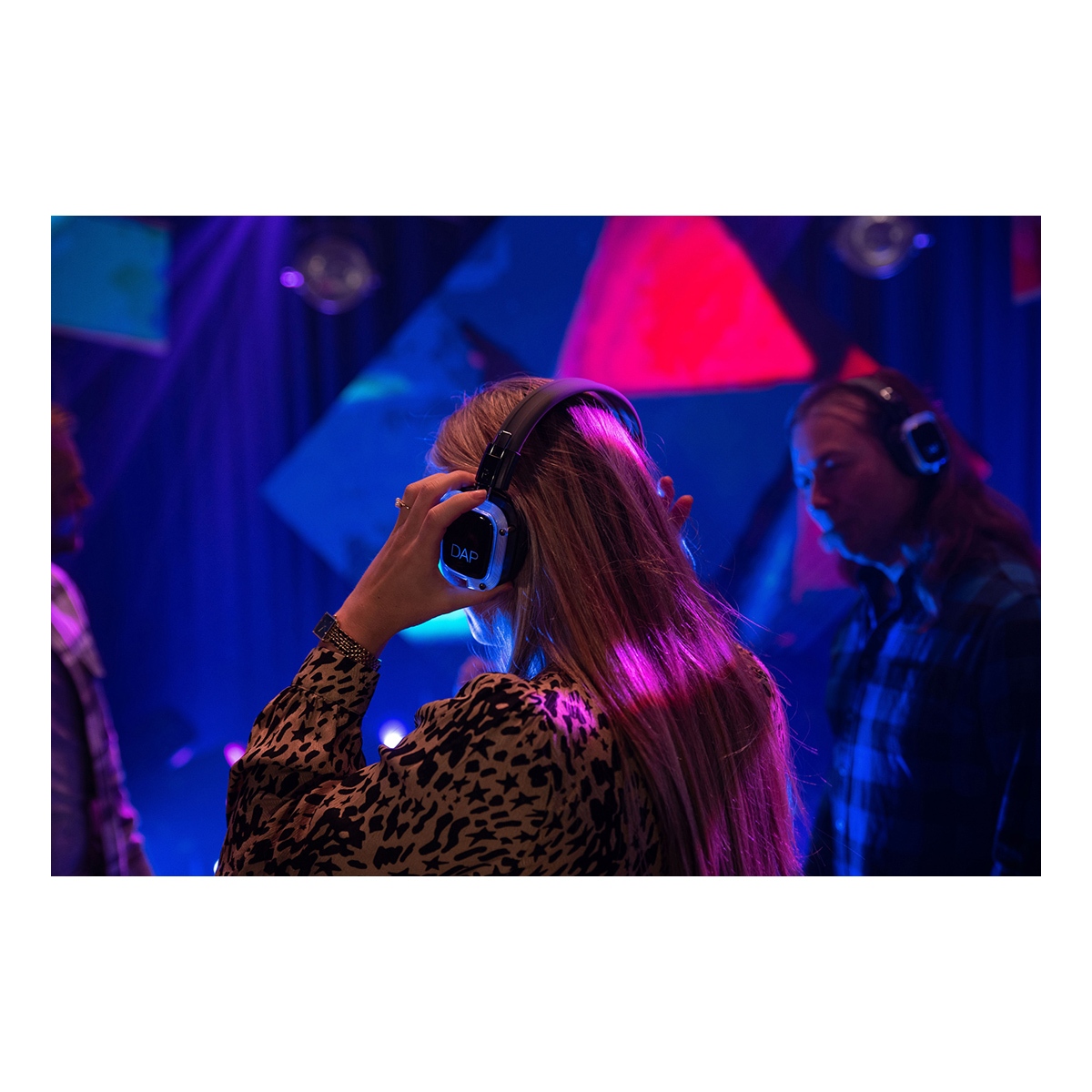 DAP Silent Disco Headphones 3 Kanalen DAP Silent Disco Headphones 3 Kanalen