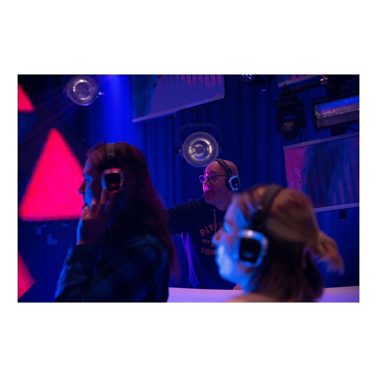 DAP Silent Disco Headphones 3 Kanalen DAP Silent Disco Headphones 3 Kanalen