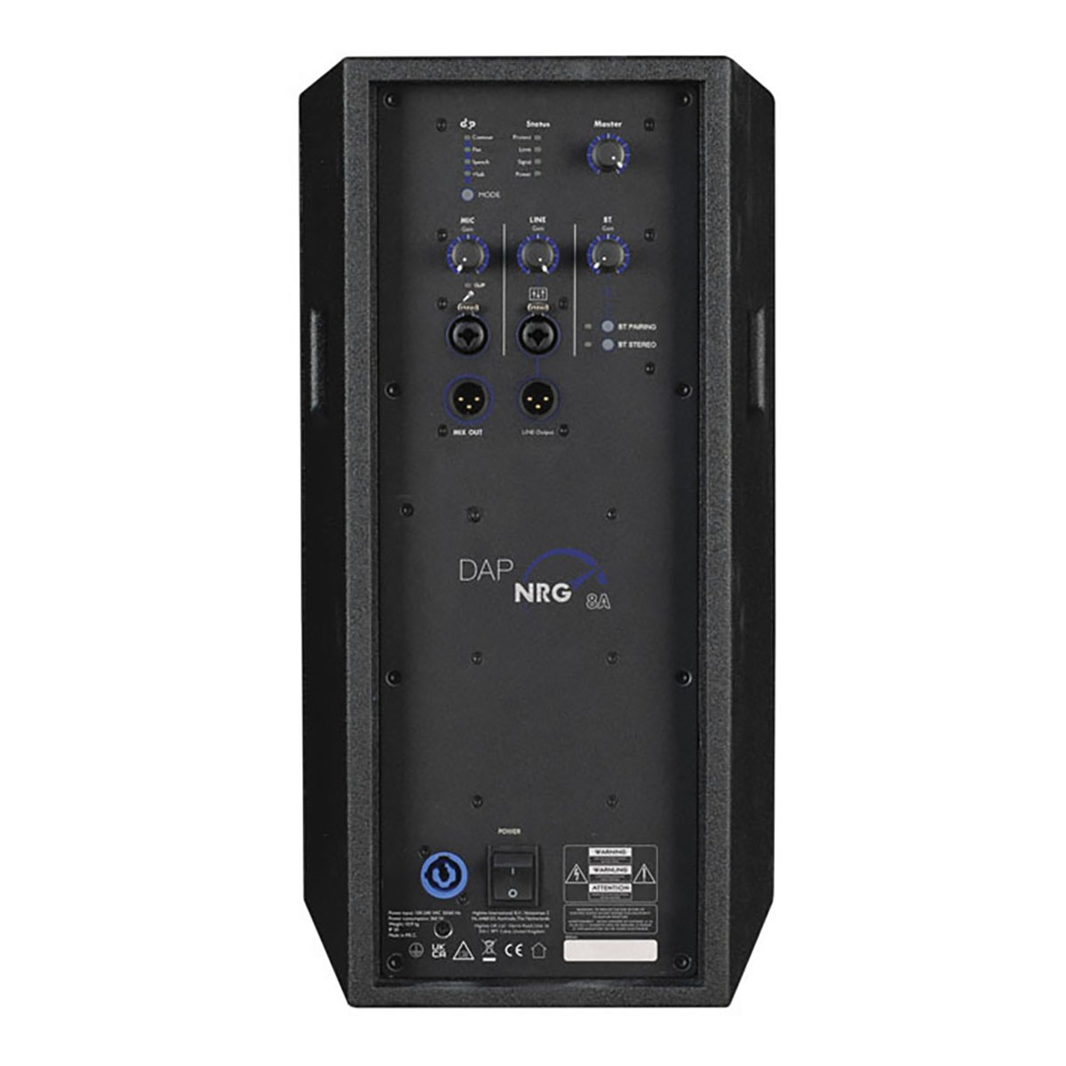 DAP NRG-8A Actieve 8” full-range luidspreker DAP NRG-8A Actieve 8” full-range luidspreker