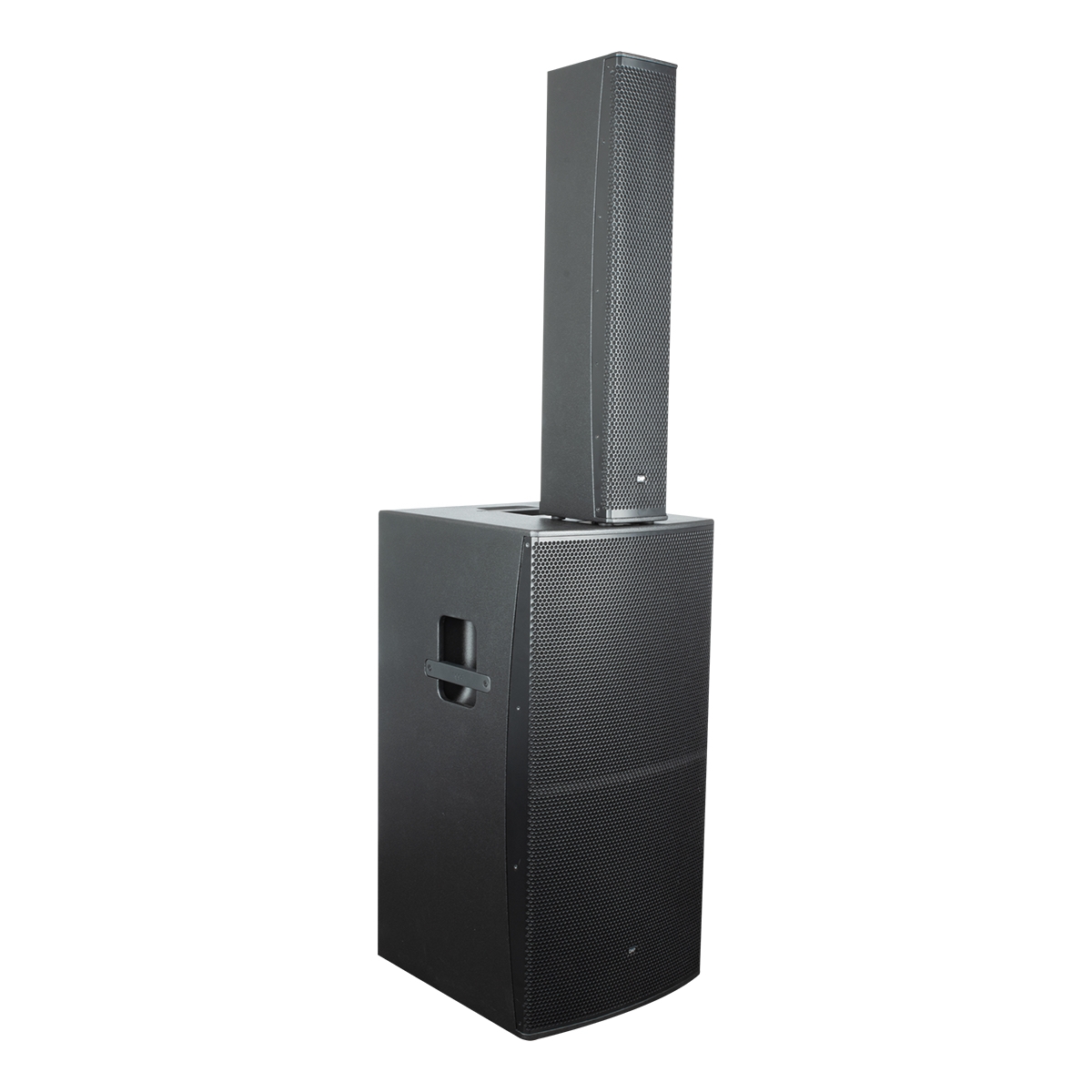 DAP Frigga Enkelvoudig actief kolom PA-systeem - zwart DAP Frigga Enkelvoudig actief kolom PA-systeem - zwart