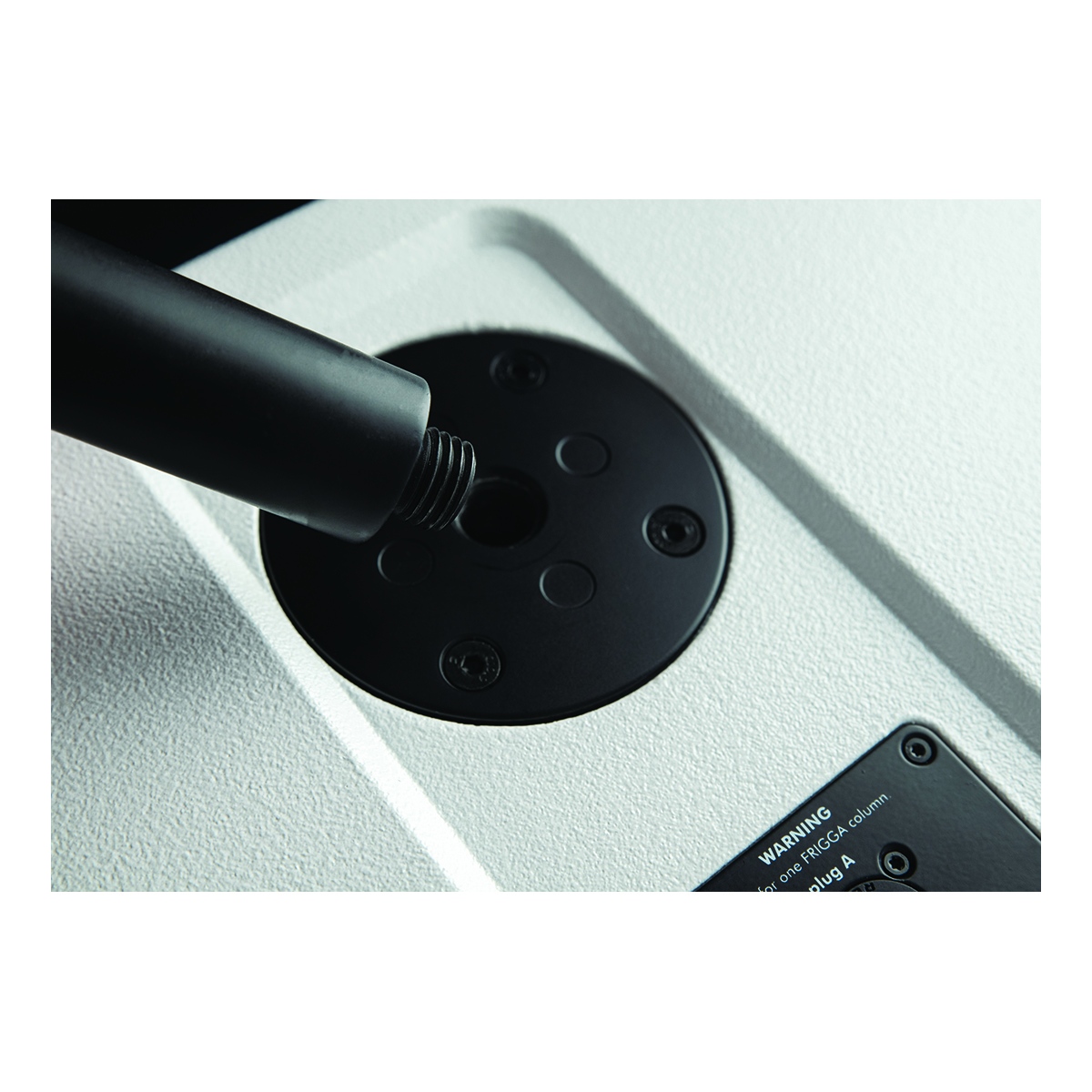 DAP Frigga Enkelvoudig actief kolom PA-systeem - wit DAP Frigga Enkelvoudig actief kolom PA-systeem - wit